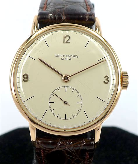 Vintage Patek Philippe Calatrava Men's Wristwatch